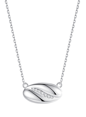 真我不凡S925纯银莫比乌斯项链女2025新款高级感女颈链女锁骨链