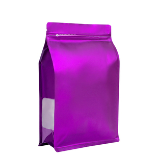 八边封袋八边封自立袋开窗茶叶食品包装袋八角自封袋铝箔袋密封袋