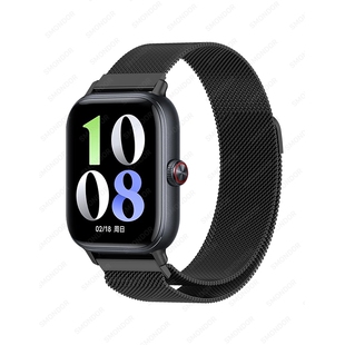 西蒙迪奥适用vivowatchgt表带iQOO WATCH GT手表表带米兰vivowatchgt腕带iqoowatchgt手表带男女真皮配件新款