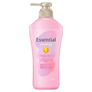 日本KAO/花王Essential睡醒不乱染烫塑型损伤修护洗发水护发素