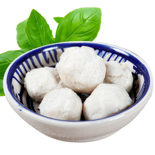 【鱼丸】宁波舟山特产手工原味鱼丸子鱼丸200g火锅