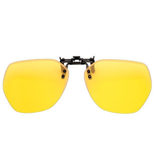 夜视眼镜夹片夜晚开车专用防眩光驾驶镜防远光灯偏光近视镜片夜间