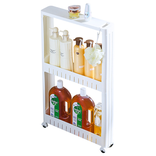 10cm宽32长浴室夹缝置物架7公分窄缝柜极窄门后边缝隙抽拉收纳柜