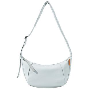 Leff大容量斜挎包女2026新款轻便通勤宽肩带单肩包上班旅行帆布包