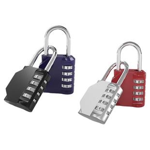 密码锁挂锁家用门锁学生宿舍柜子锁储物柜行李箱锁小型带钥匙防水