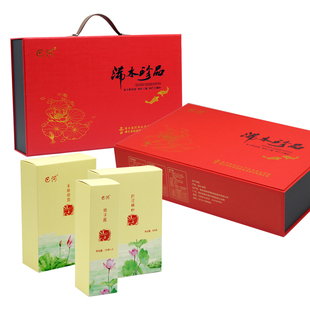 湖北黄冈特产浠水珍品巴河鱼面巴河藕粉组合套装新年送礼伴手礼