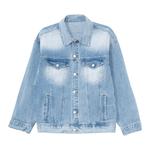 Holocene美式潮牌水洗工装牛仔套装秋季新款外套帅气时尚一套搭配