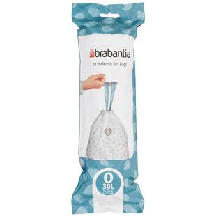 brabantia柏宾士山姆超市垃圾桶同款垃圾袋30L抽绳加厚垃圾袋