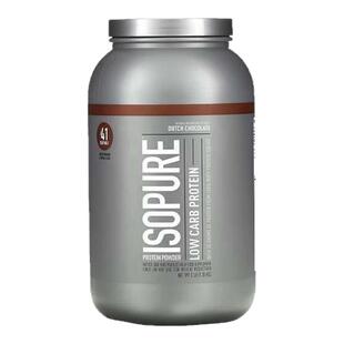 Isopure爱素纯蛋白粉低碳水化合物乳清蛋白粉高蛋白增肌粉维矿补