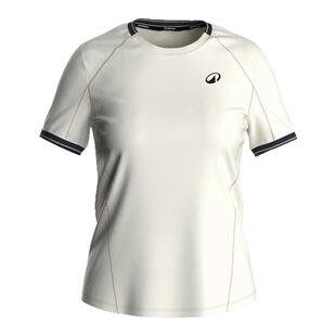 迪卡侬网球女士跑步健身速干衣T恤透气上装收腰显瘦羽毛球服SAL6