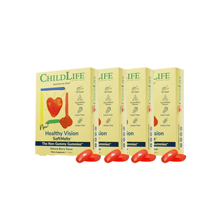 【自营】ChildLife童年时光叶黄素小布丁 儿童婴幼儿软糖*4盒