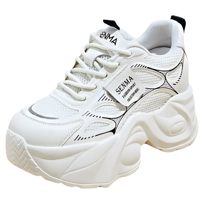 森马官方正品鞋子女老爹鞋内增高