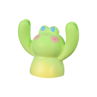 电子闹钟冰箱贴磁贴时钟治愈举手熊猫犬犬励志留言便签夹摆件装饰