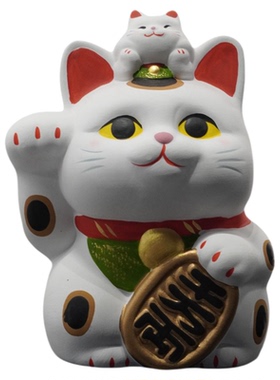 日本招财猫摆件开业礼物生日礼物