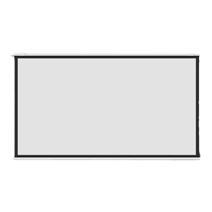 俊翼投影幕布家用抗光投影仪幕布免打孔挂墙84寸100寸120寸移动便携4K高清客厅卧室办公室简易投影布幕布可3D