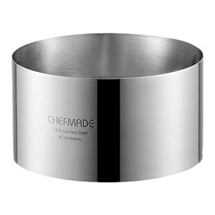 学厨4寸6寸8寸慕斯圈加高不锈钢提拉米苏芝士蛋糕模烘焙模具