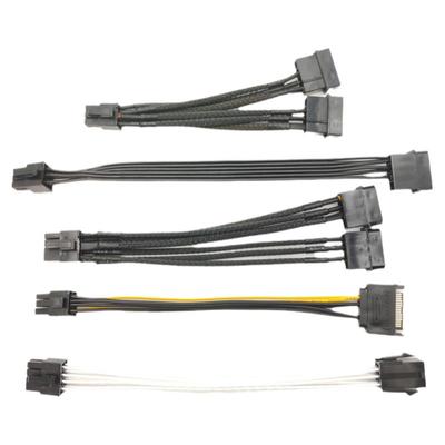 电脑显卡SATA大4D6P8P供电转接线