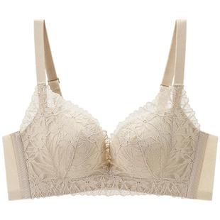 3CM加厚莫代尔内衣女小胸聚拢平胸显大无钢圈收副乳夏季舒适文胸