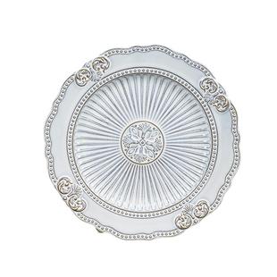 陶瓷盘子家用餐盘法式碗盘套装北欧创意西餐网红欧式牛排浮雕餐具