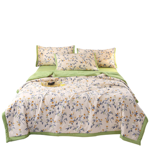 夏天礼品夏被子活动促销公司赠品回礼夏凉被礼盒装空调被定制logo