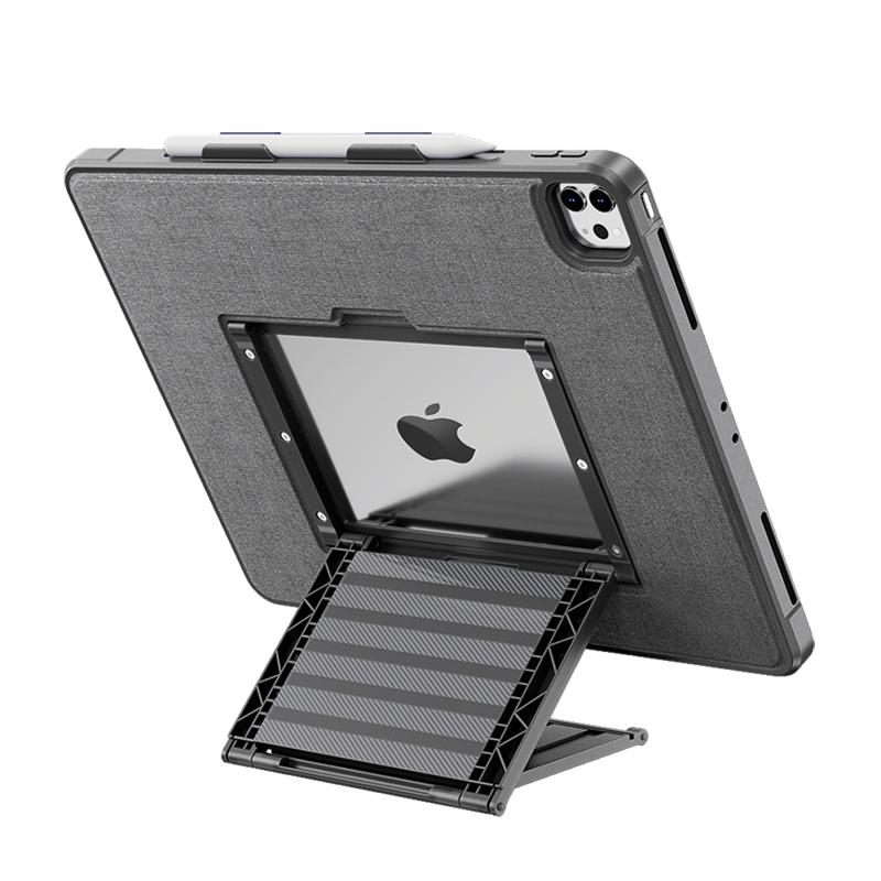 适用于ipad保护壳ipadpro11保护套带笔槽air4/5/6苹果平板10.9寸电脑10.2英寸多角度支架2020新款第九代软壳