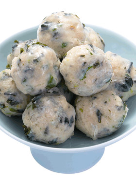 紫菜鱼丸潮汕风味鱼圆食材新鲜