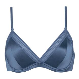 MANITO/曼尼陀Ethereal 蕾丝真丝文胸胸罩桑蚕丝内衣钢圈上托贴身