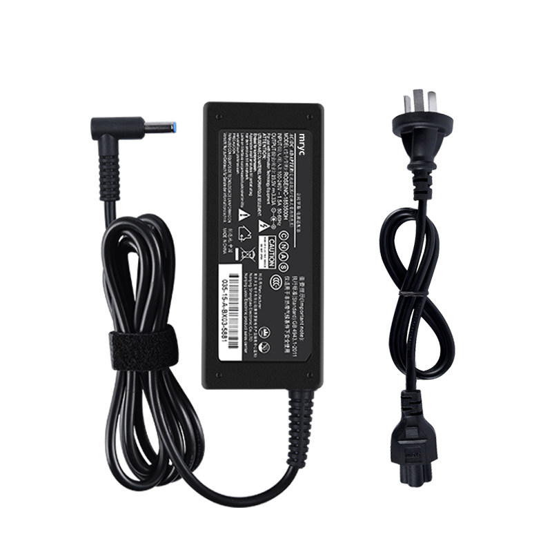 米瑞思惠普笔记本充电器19.5V3.33A 65W通用hp战66 Pavilion 15/M4 Envy14电脑电源适配
