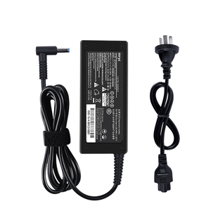 米瑞思惠普笔记本充电器19.5V3.33A 65W通用hp战66 Pavilion 15/M4 Envy14电脑电源适配器线蓝口带针