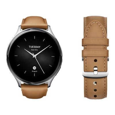 适用小米watc5手表带S4sport智能S3羊皮2表带color/2真皮s1pro腕带华米Amazfit GTS4/GTR4智能运动替换带