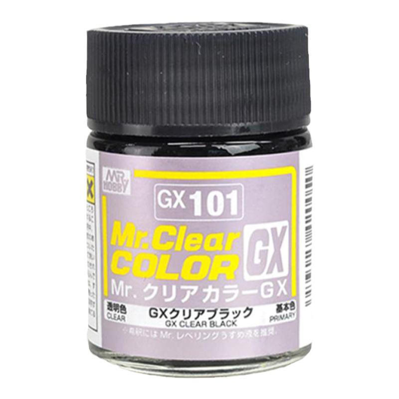 郡士透明色油性漆 高达军事手办模型光泽漆光油保护漆GX101-GX122