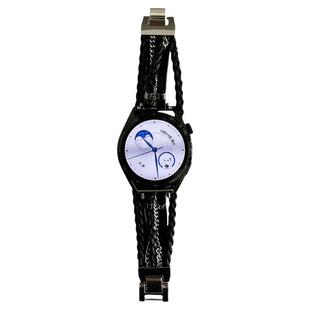 美拉德链条金属新款GT4适用gt2华为GT3手表表带watch4pro小米苹果