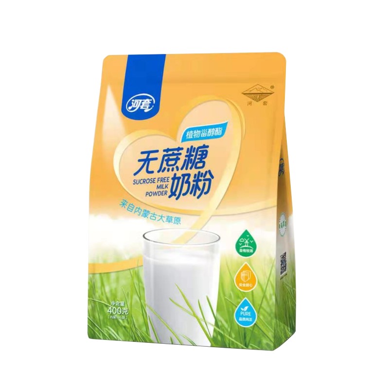 河套内蒙无蔗糖高钙牛奶粉