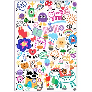 原创卡通2020新款iPad air3保护套mini6笔槽10.2平板壳5防摔4代27