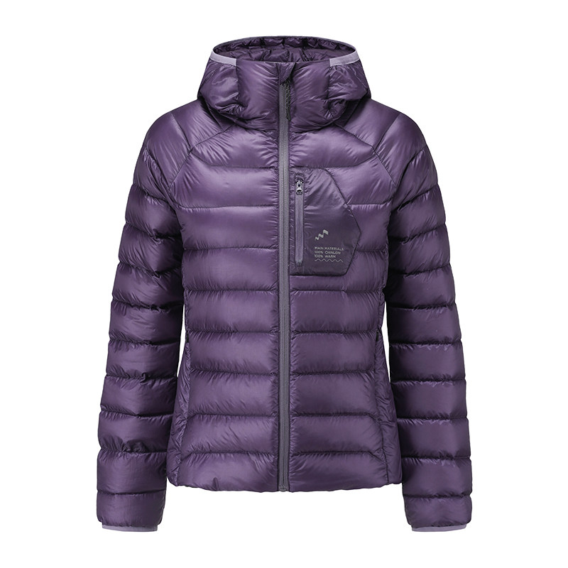 AllReaday新奇天 户外羽绒服女款2025新款冬季排骨轻薄短款羽绒衣