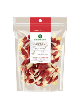 naturalcore鸭肉缠迷你兔耳朵狗