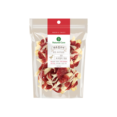 naturalcore鸭肉缠迷你兔耳朵狗