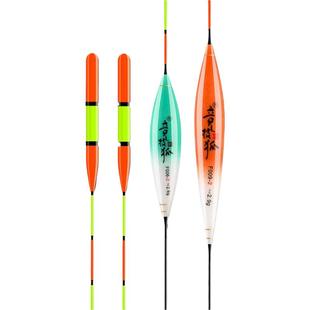 竞技狐超级加粗尾醒目鱼漂大头近视老年纳米鲫鱼漂野钓高灵敏浮漂