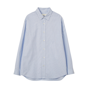 Dunst【允仔/肉团/24H同款】中性风宽松休闲条纹衬衫UDSH5C102