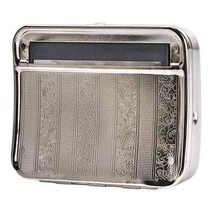 70 78 110mm盒式金属半自动卷烟器可调6-8mm便携式卷烟机 Rollbox