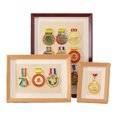 鹏程家居奖牌相框实木现代简约