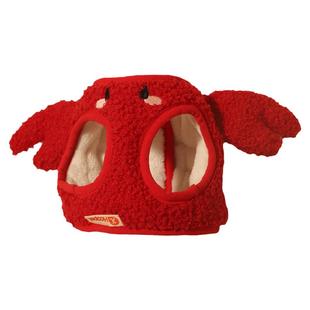 狗狗新年衣服冬装小型犬泰迪比熊小狗外出可牵引加厚马甲猫咪衣服