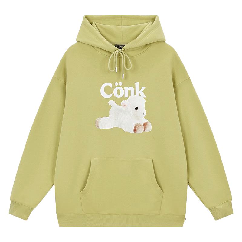 CONKLAB无性别小羊连帽卫衣外套