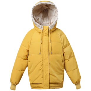2025冬季棉服女短款冬季新款韩版大码面包服棉袄宽松加厚棉衣外套