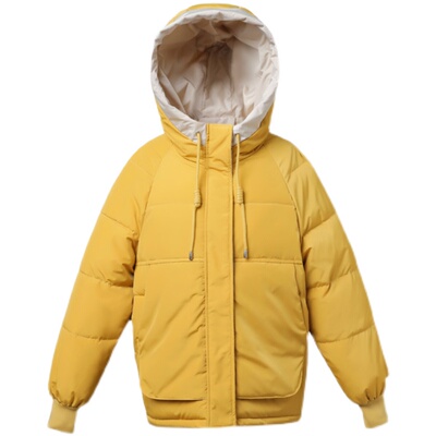 反季女大码面包服宽松外套棉服