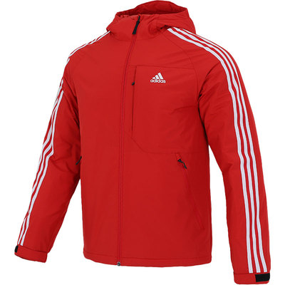 秋冬男子保暖连帽羽绒服