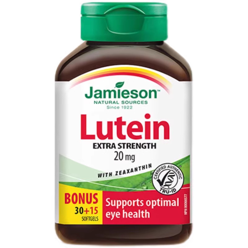 Jamieson叶黄素玉米黄质lutein