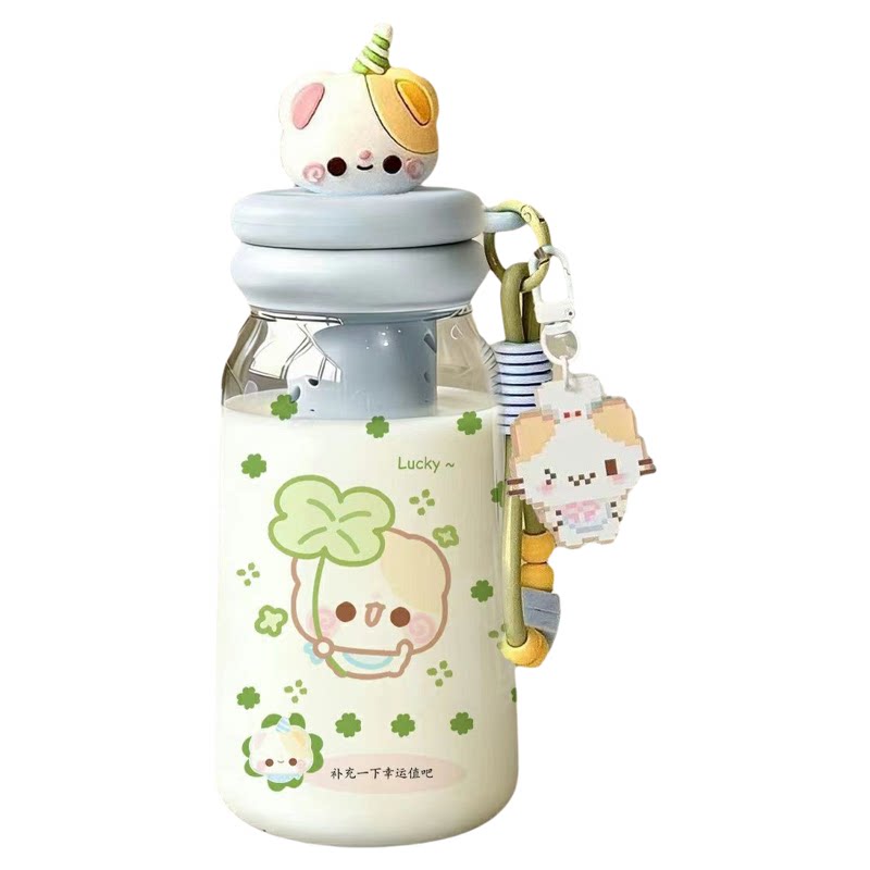 tritan学生可爱卡通食品级材质