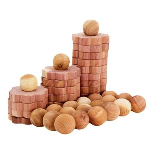 雪松木樟脑丸进口香樟木衣柜防霉防虫衣物防潮卫生球家用防蛀去味