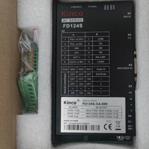 议价全新Kinco步科FD124S-CA-000伺服驱动器 原装现货